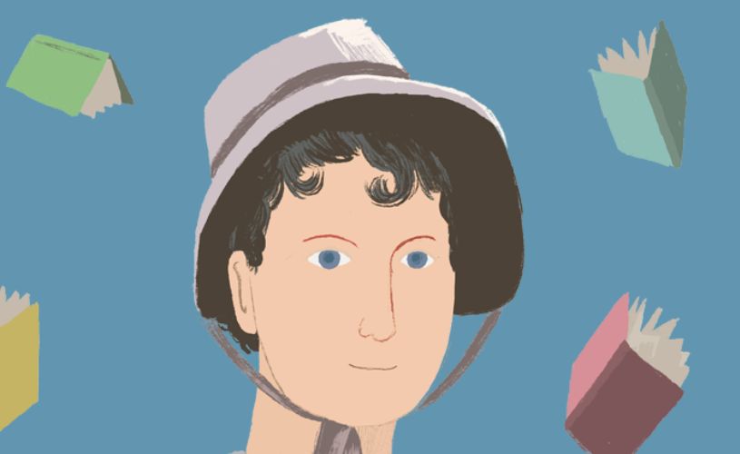 Jane Austen illustration - credit Visit West